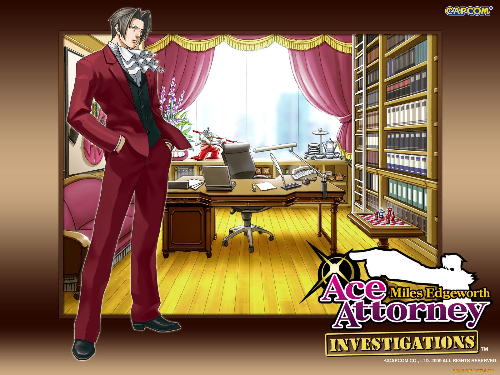 ace, attorney, , , investigations, miles, edgeworth